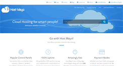 Desktop Screenshot of hostmayo.com